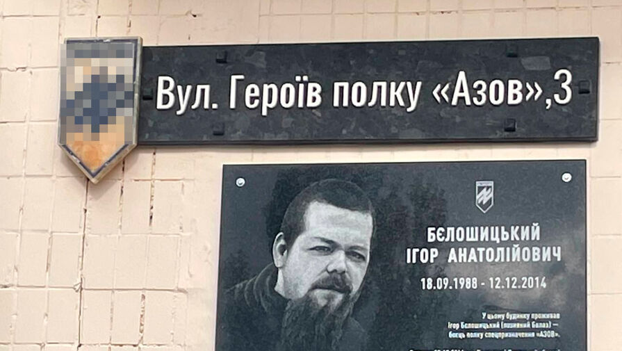 В Киеве появилась улица героев полка Азов*