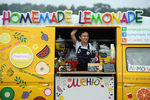Фургончик с лимонадом на VIII международном музыкальном фестивале «Дикая мята»