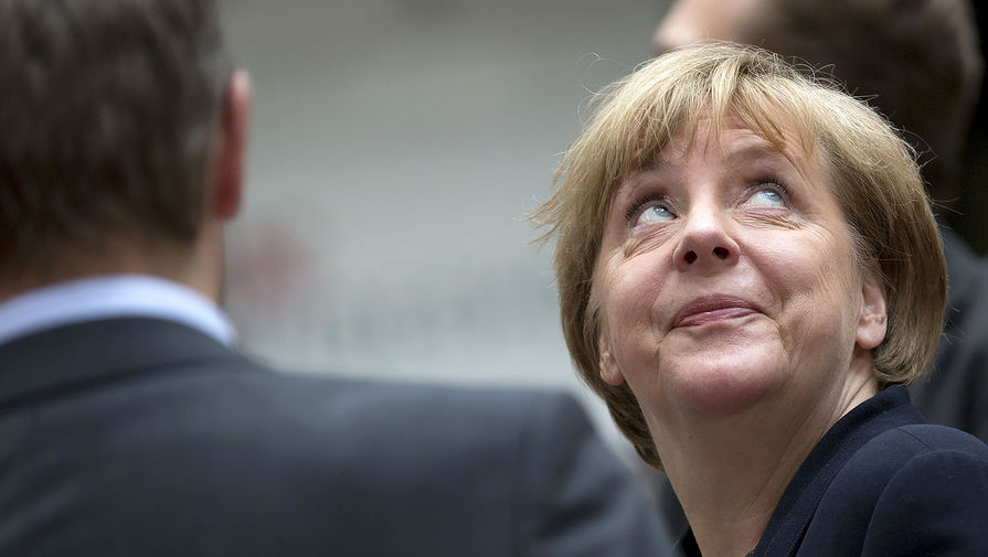 Канцлер Германии Ангела Меркель на&nbsp;экстренном саммите еврозоны в&nbsp;Брюсселе, 2015&nbsp;год
