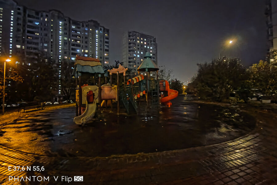 Фото ночью с&nbsp;ультраширокоугольной камеры