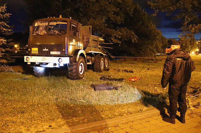 Последствия взрыва во время праздничного салюта в Минске, 4 июля 2019 года