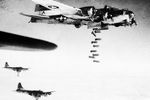 ВВС США бомбят Дрезден, 1945 год