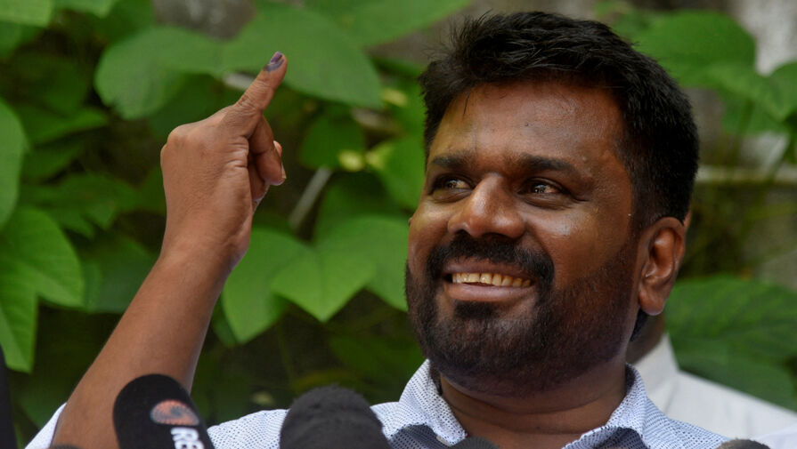 На выборах в Шри-Ланке лидирует марксист