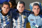 Аргентинские любители футбола без ума от Лионеля Месси