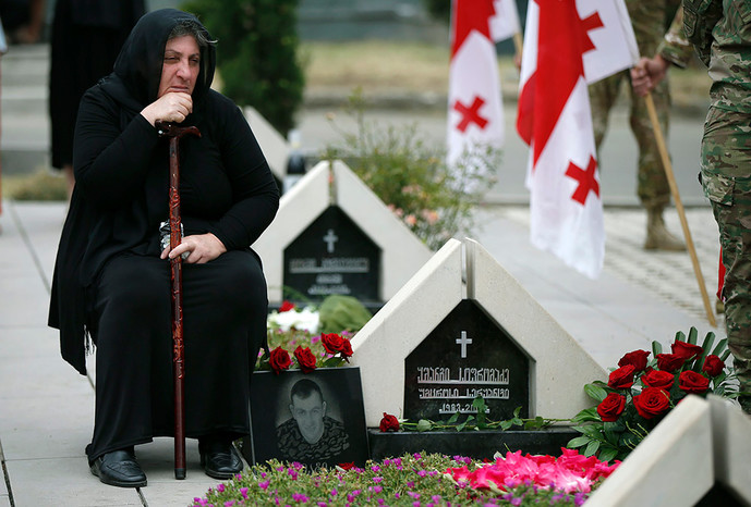 В&nbsp;Тбилиси прошла церемония памяти жертв российско-грузинского конфликта 2008&nbsp;года