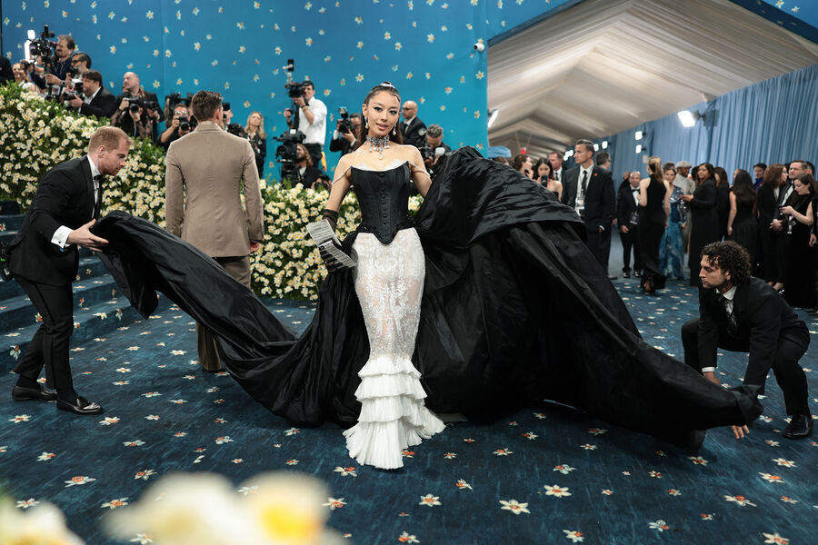 Пианистка Джина Элис Редлингер во время благотворительного бала Met Gala в&nbsp;Метрополитен-музее, Нью Йорк, США, 5&nbsp;мая 2025&nbsp;года