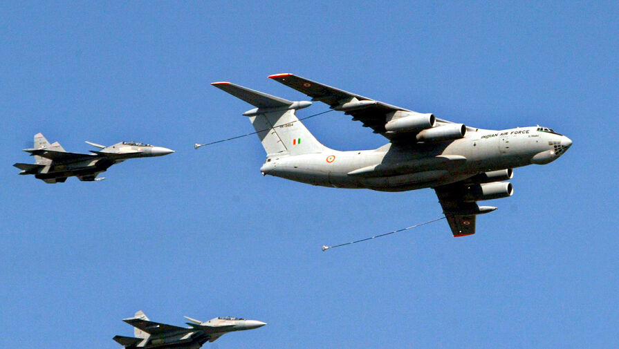 Заправщик Ил-78 ВВС Индии будет переброшен в Великобританию для учений с США