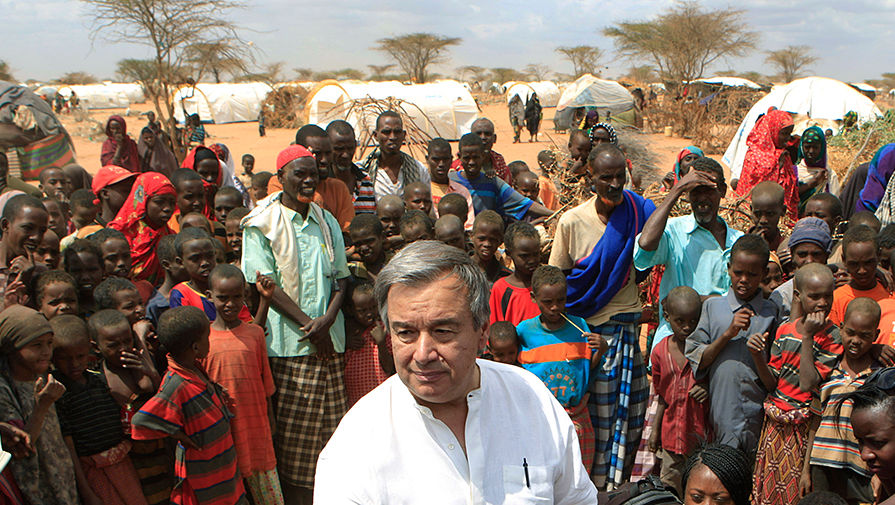 С&nbsp;беженцами из&nbsp;Сомали в&nbsp;Кении, 2011&nbsp;год