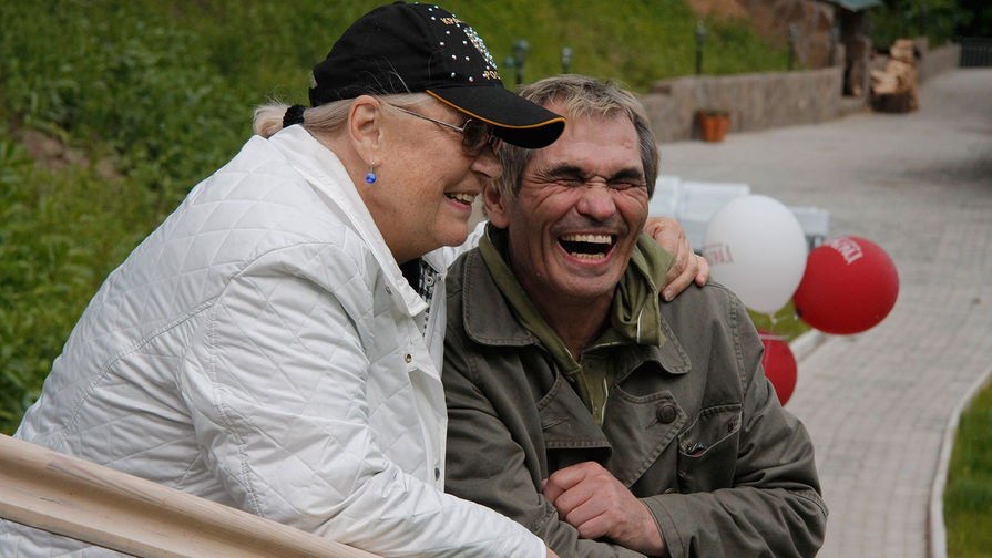 Лидия Федосеева-Шукшина и Бари Алибасов, 2008 год
