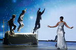 Актриса и певица Дженнифер Хадсон во время выступления на театральной премии США «Тони» 