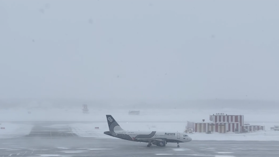 Россиян предупредили о возможных корректировках полетов из-за непогоды в Москве