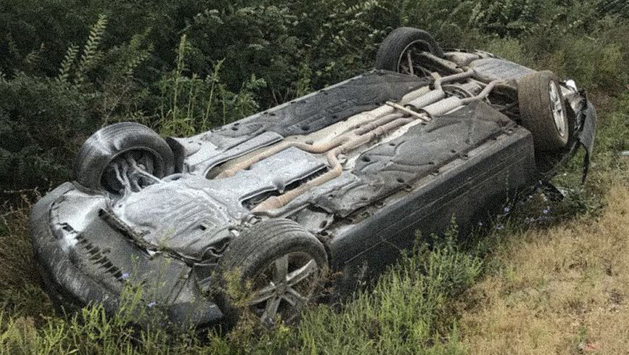 Машина из президенсткого кортежа президента Молдавии Юрия Додона попала в аварию, 9 сентября 2018 года