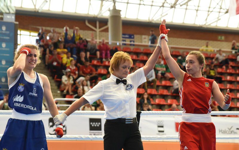 Член женской сборной Украины по боксу