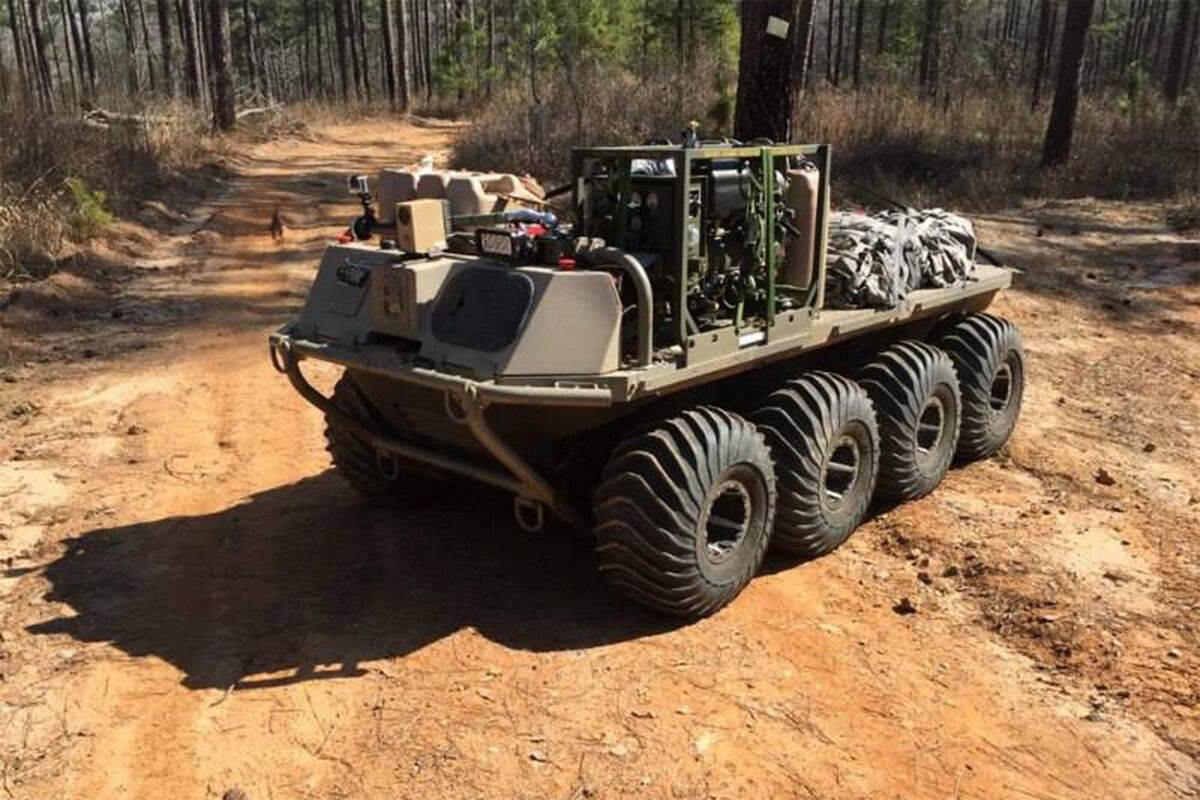 Российские военные уничтожили образец американского наземного беспилотника  MUTT - Газета.Ru | Новости