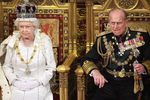 Королева Елизавета II и принц Филипп в Лондоне, 2012 год