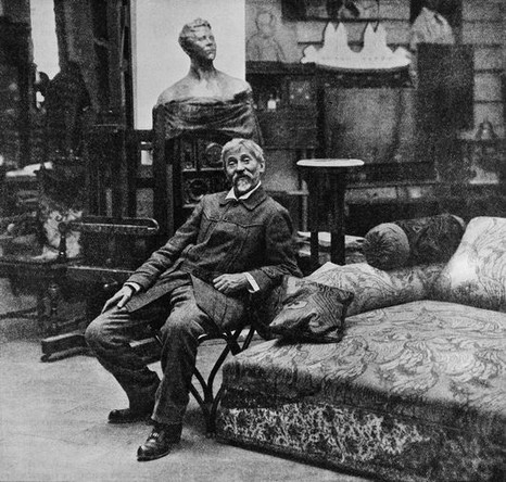Илья Репин в «Пенатах», 1914 год