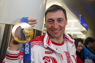 Александр Легков на Олимпийских играх в Сочи