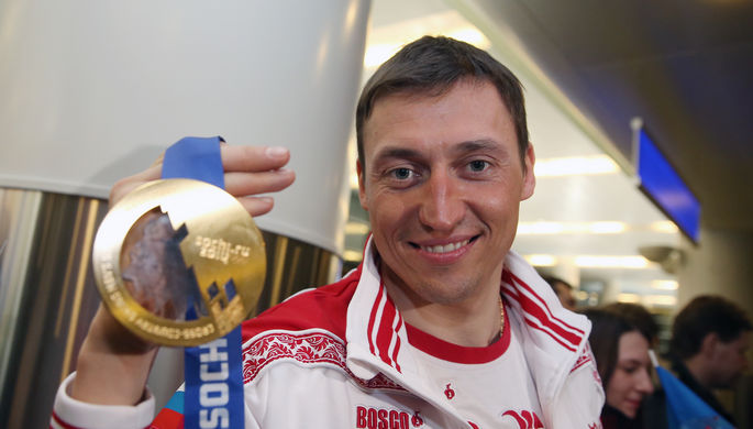 Александр Легков на Олимпийских играх в Сочи
