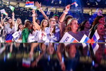 Зрители международного музыкального конкурса «Интервидение» в Москве