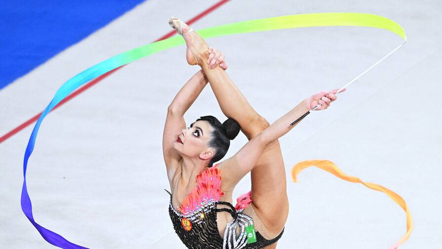 Российская гимнастка показала свой прогиб
