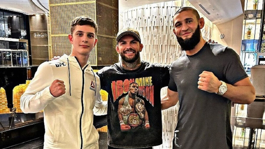 Боец UFC Гарбрандт тренируется с сыном главы Чечни Кадырова