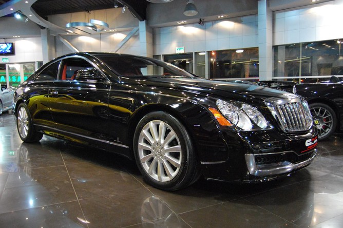 Maybach Cruserio Coupe. На авто за €670 тыс. Самуэль Это'О рассекал по дорогам Москвы