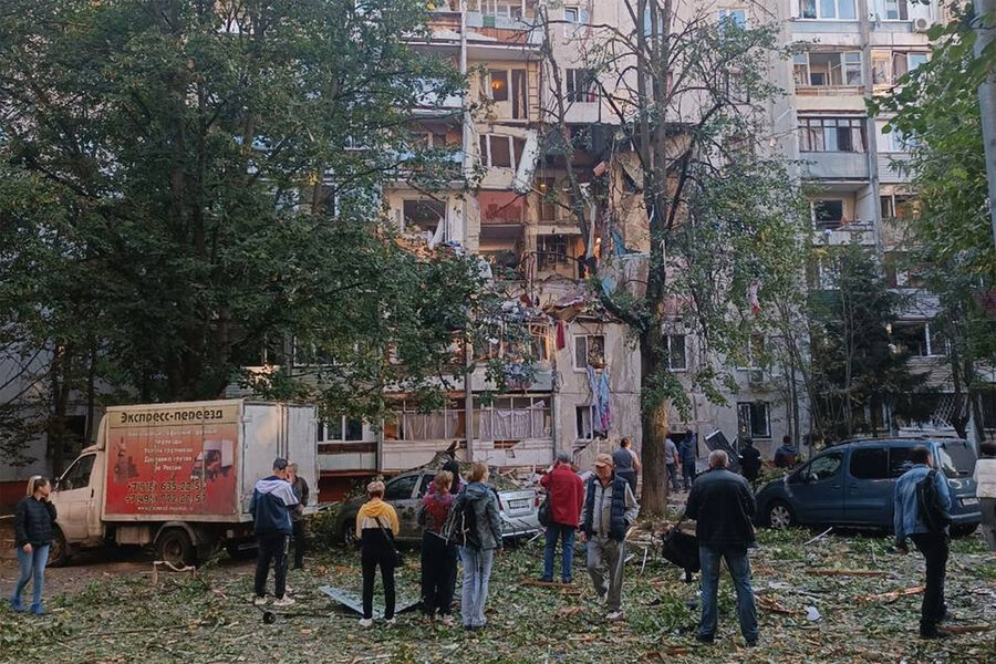 Спасатели демонтировали бетонную плиту в доме в Балашихе, где взорвался газ  - Газета.Ru | Новости