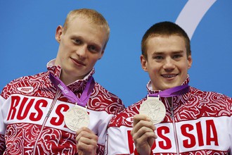 Илья Захаров и Евгений Кузнецов с завоеванным серебром