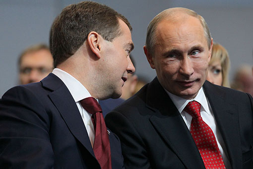 Дмитрий Медведев 26 мая 2012 года на XIII съезде «Единой России» был избран ее председателем