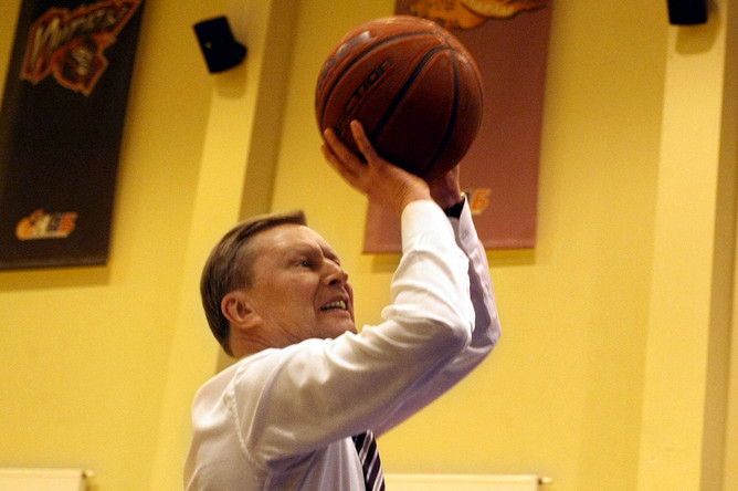 Сергей Иванов в Национальной академии баскетбола