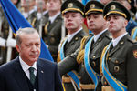Президент Турции Реджеп Тайип Эрдоган в Киеве, 9 октября 2017 года