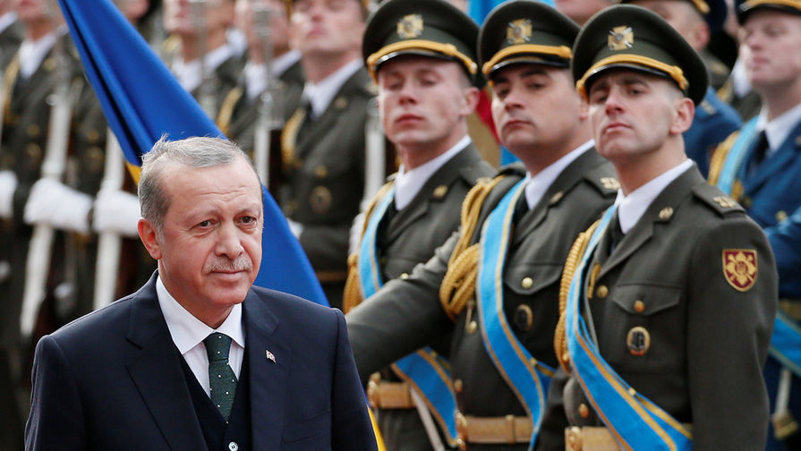Президент Турции Реджеп Тайип Эрдоган в&nbsp;Киеве, 9&nbsp;октября 2017&nbsp;года
