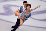 Китайцы Чэн Пэн и Ян Цзинь, занявшие второе место в соревновании спортивных пар