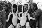 Группа ABBA на отдыхе в Швеции под Рождество, 1980 год