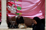Палестинские мусульмане во время Рамадана в Старом городе Иерусалима, 5 апреля 2024 года
