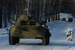Военнослужащие противодиверсионной группы Новосибирского ракетного соединения