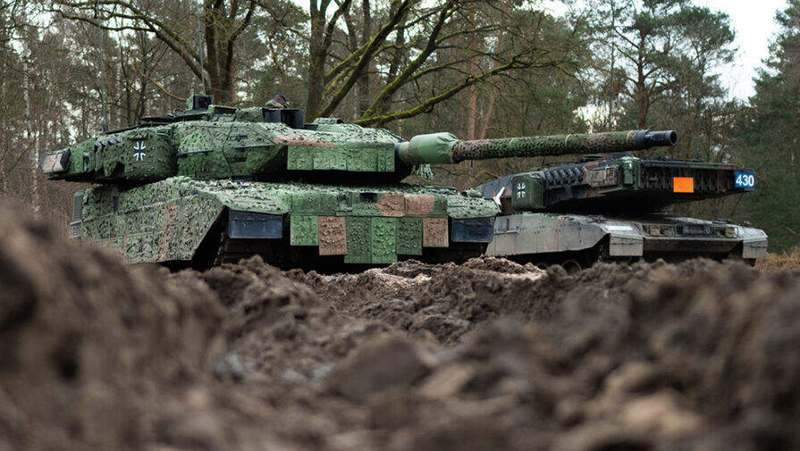 Подразделения Южной группировки войск уничтожили три танка Leopard