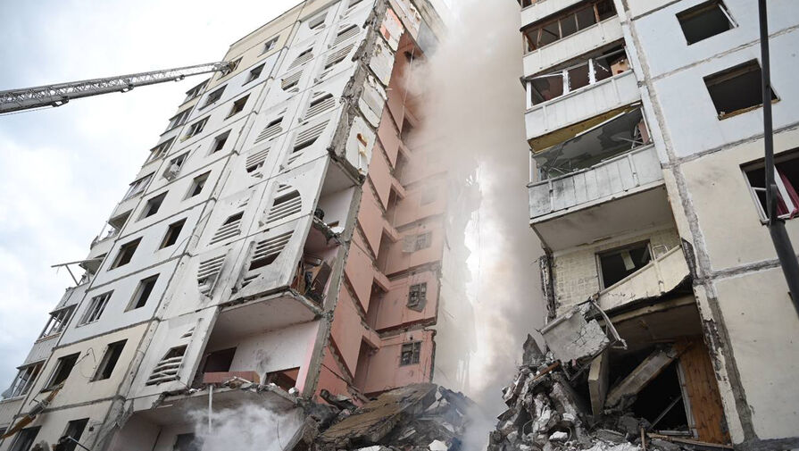 Угрозу обрушения объявили на месте разбора завалов рухнувшего дома в Белгороде