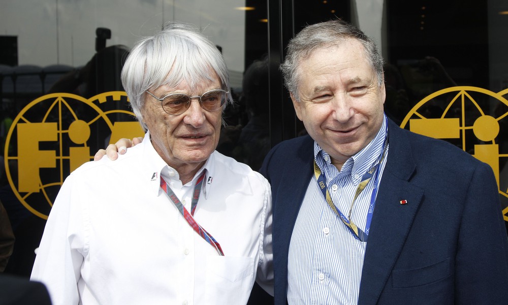 Владелец коммерческих прав «Формулы-1» Берни Экклстоун и президент FIA Жан Тодт