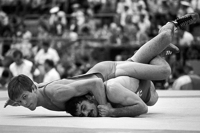 Спорткомплекс ЦСКА. Соревнования по вольной борьбе
