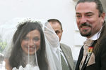 Дочь Юлии Тимошенко Евгения и Шон Карр перед венчанием, 2006 год