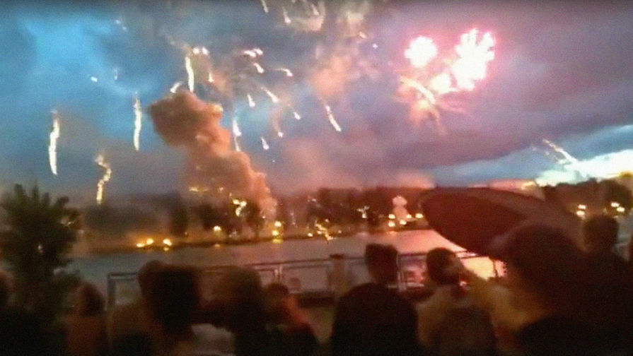 Последствия взрыва во время праздничного салюта в&nbsp;Минске, 4 июля 2019 года