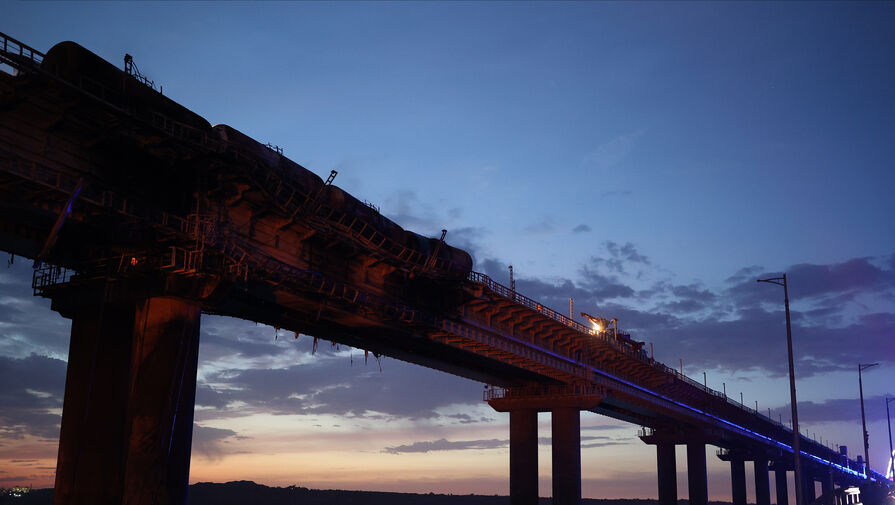 Глава Госсовета: восстановление автомобильной части Крымского моста идет с опережением графика