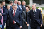 Президент Турции Реджеп Тайип Эрдоган и президент Украины Петр Порошенко во время встречи в Киеве, 9 октября 2017 года