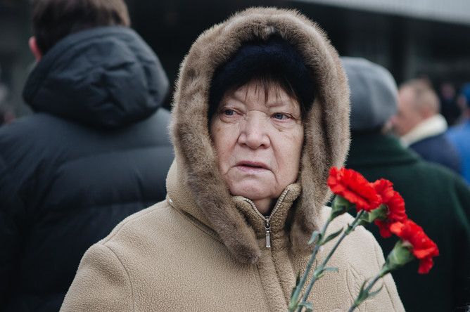 Памятные мероприятия около Театрального центра на Дубровке, 26 октября 2017 года