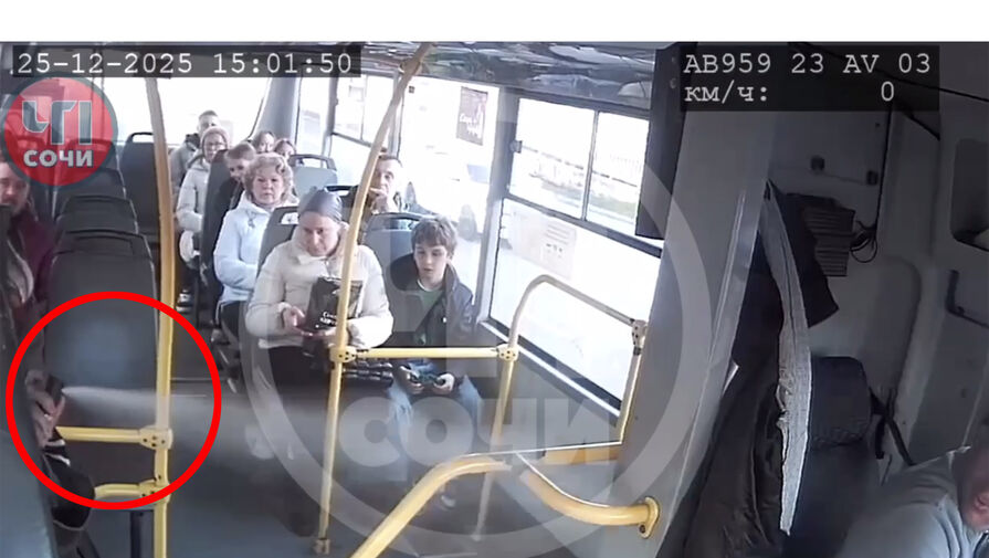 Сочинец распылил перцовый газ в лицо водителю автобуса после замечания