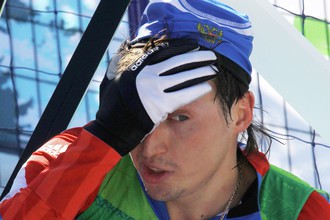 Российский лыжник Александр Легков