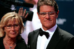 Фабио Капелло c женой Лаурой на&nbsp;вручении премии Laureus Awards, 2010&nbsp;год