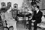 Король Таиланда Пхумипон Адульядет и премьер-министр Великобритании Маргарет Тэтчер, 1988 год
