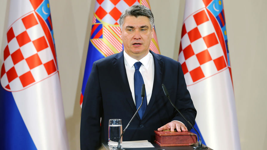 Президент Хорватии обвинил Британию в разжигании российско-украинского конфликта